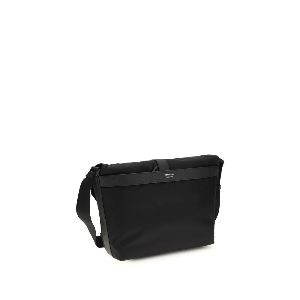 Black Nylon Shoulder Bag