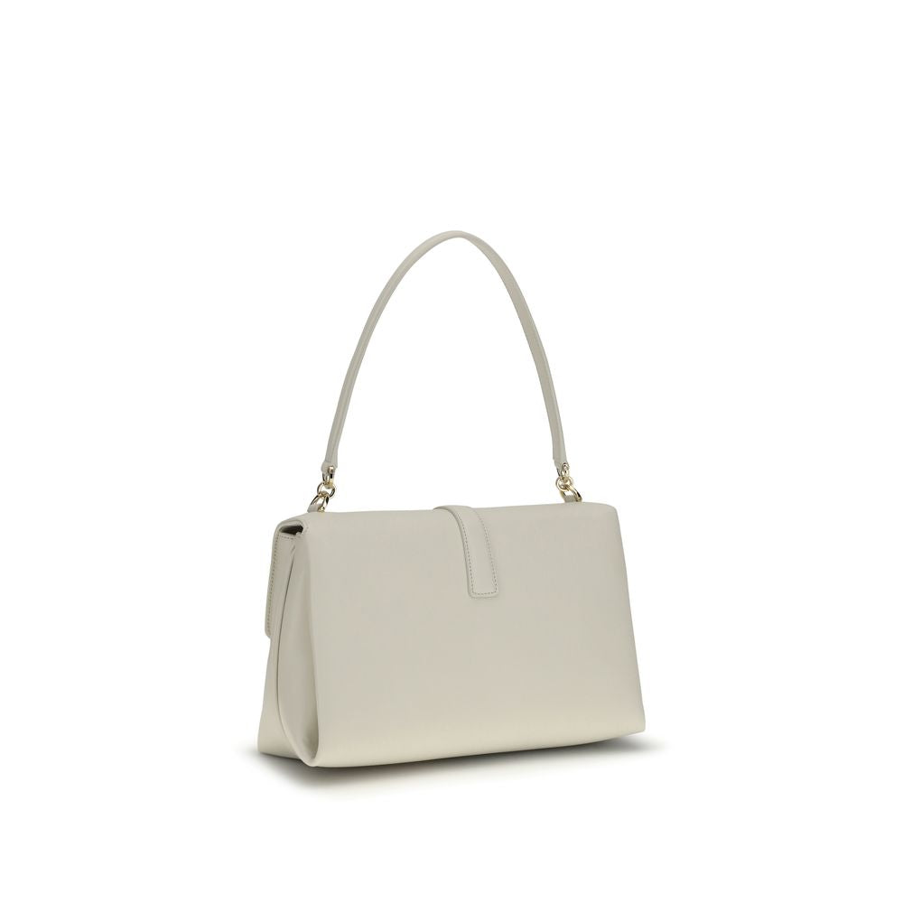 White Calf Leather Bos Taurus Shoulder Bag