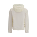 Beige Polyamide Biker Jacket