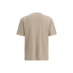 Beige Cotton T-Shirt