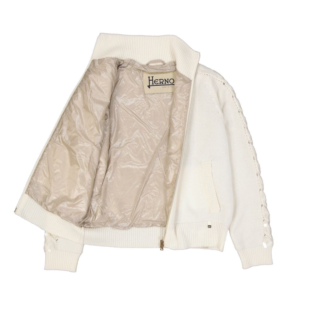 White Cashmere Cardigan