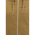 Blue Polyester Coat