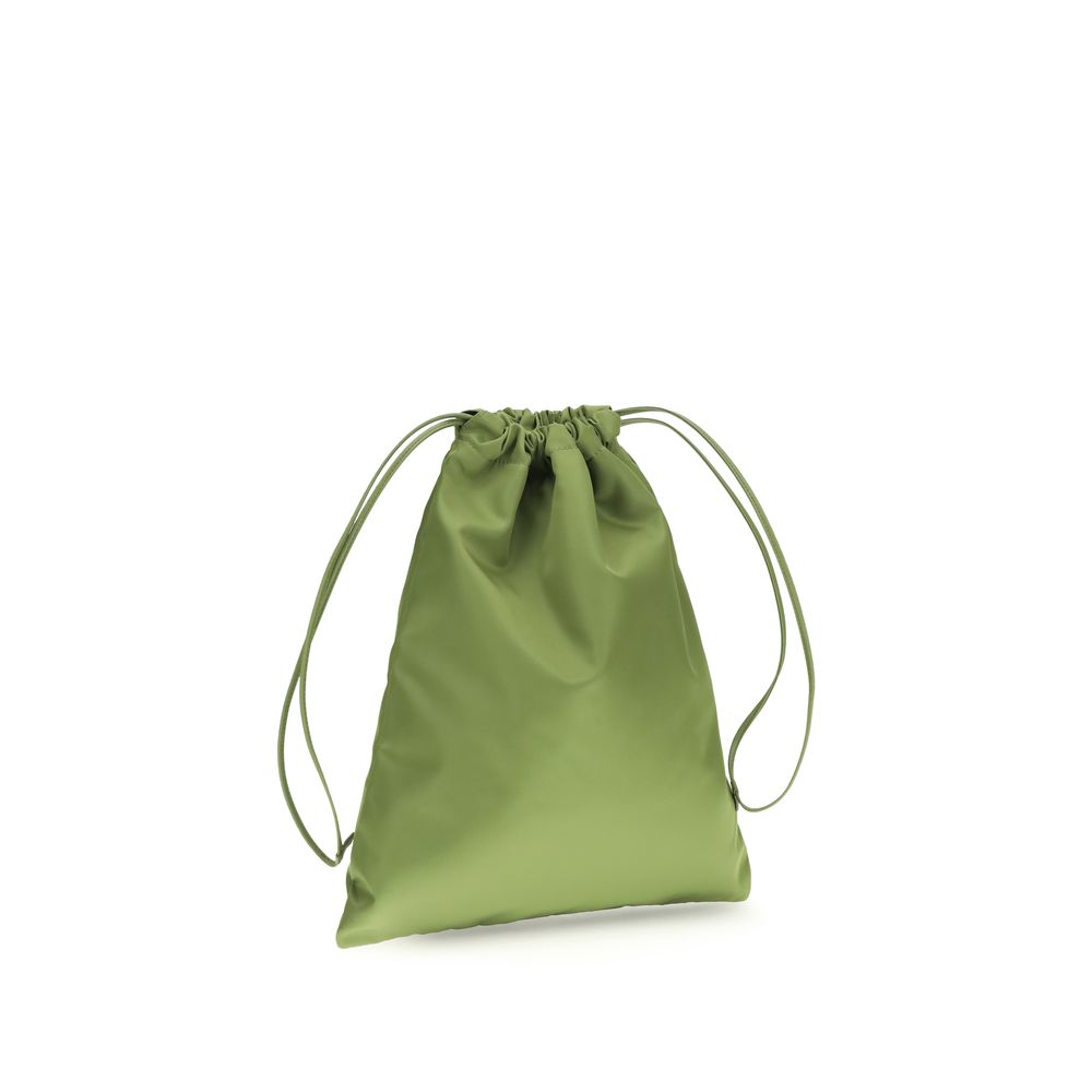 Bicolor Recycled Polyamide Shoulder Bag