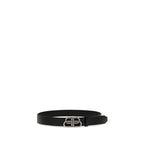 Black Calf Leather Bos Taurus Belt