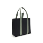 Black Cotton Shoulder Bag