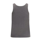 Gray Cashmere Tank Tops
