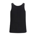 Black Cashmere Tank Tops
