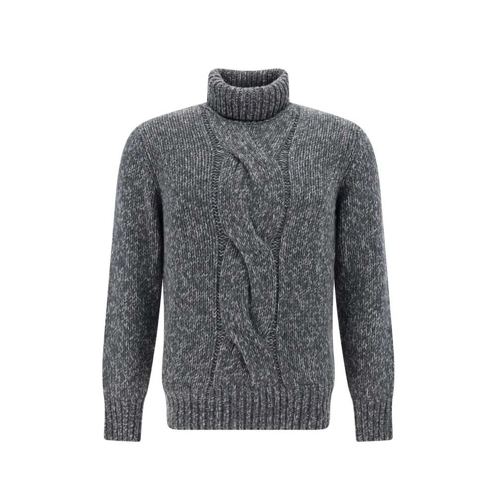 Gray Cashmere Sweater