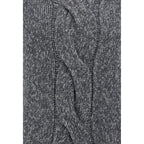 Gray Cashmere Sweater