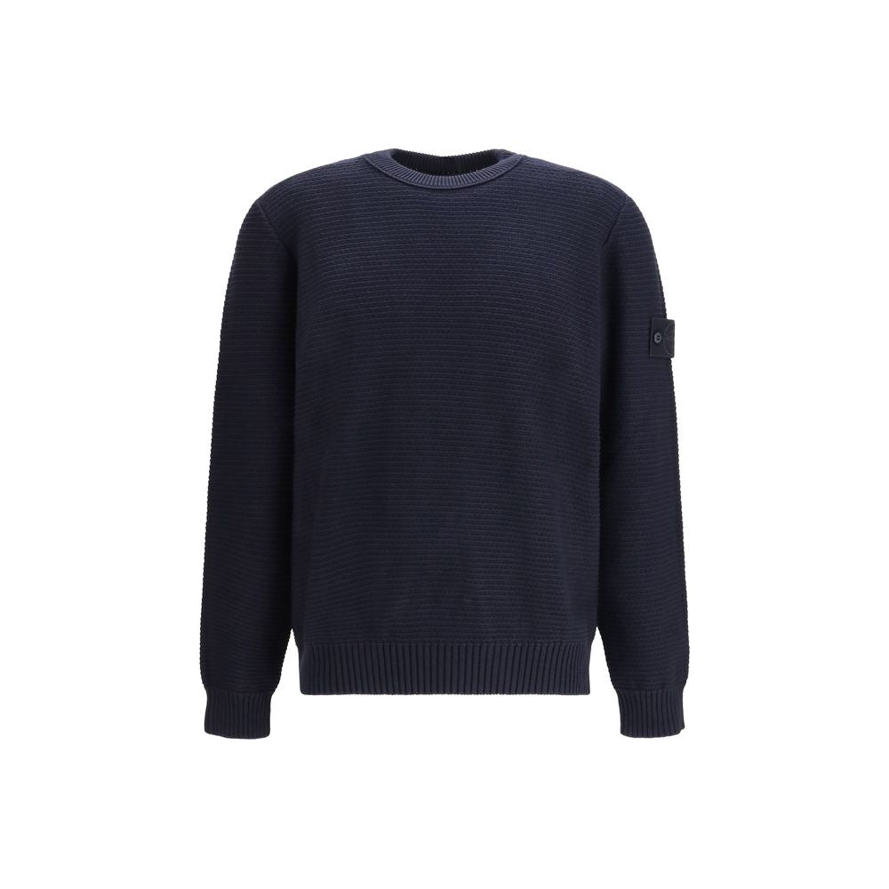Blue Cotton Sweatshirt