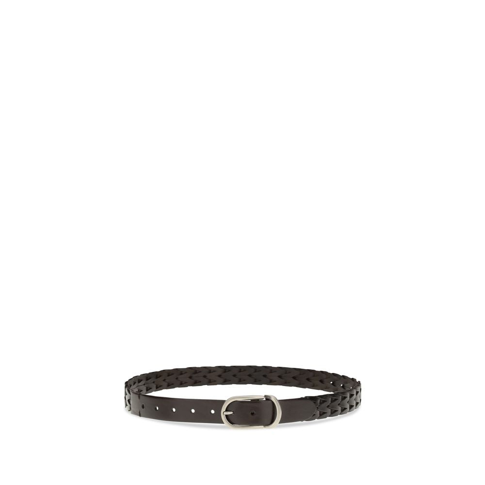 Black Calf Leather Bos Taurus Belt