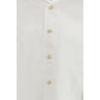 White Linen Dress Shirt