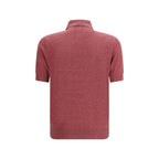 Multicolor Linen Polo Shirt