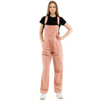 Fuchsia Cotton Rompers