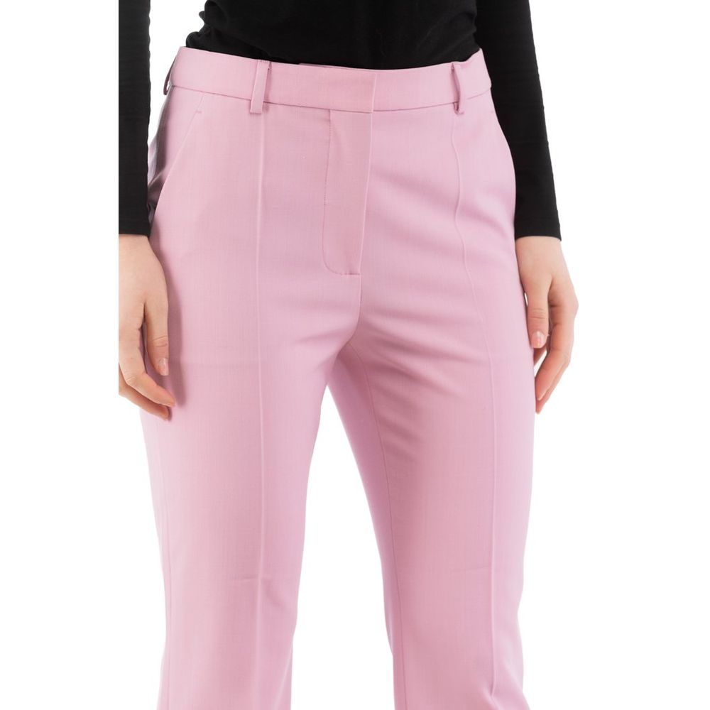 Multicolor Polyester Casual Pants