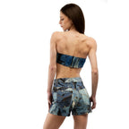 Multicolor Viscose Tank Tops