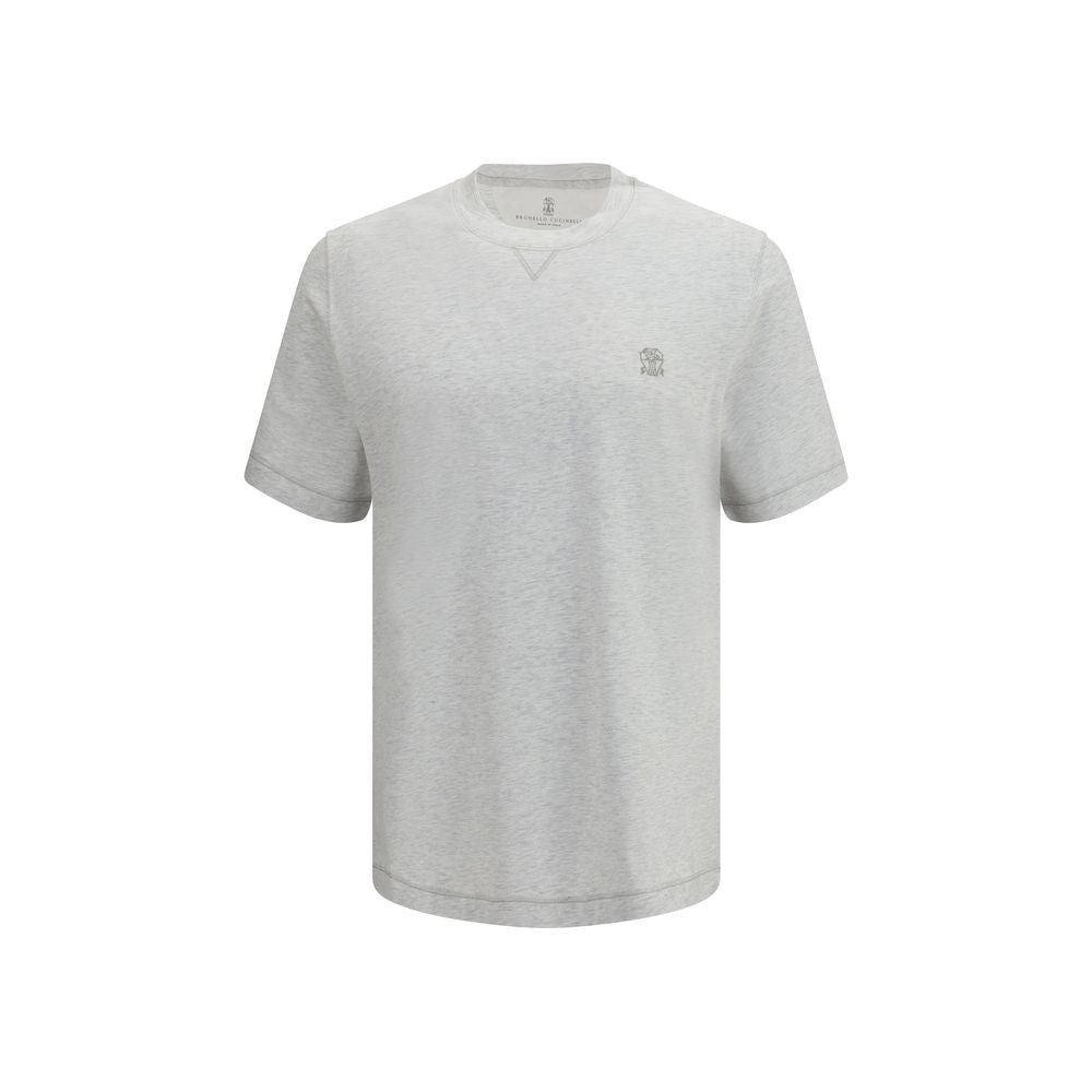 Gray Cotton T-Shirt