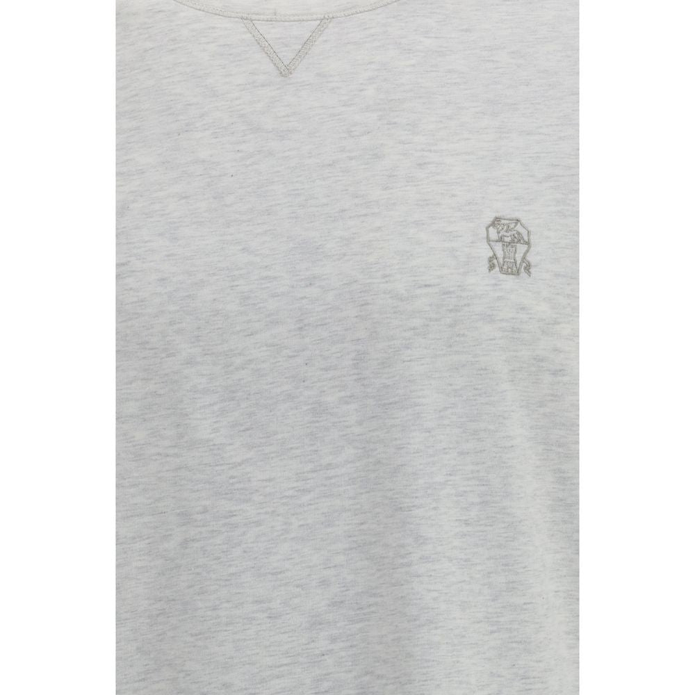 Gray Cotton T-Shirt
