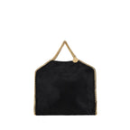 Black Polyester Shoulder Bag