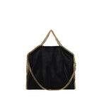 Black Polyester Shoulder Bag