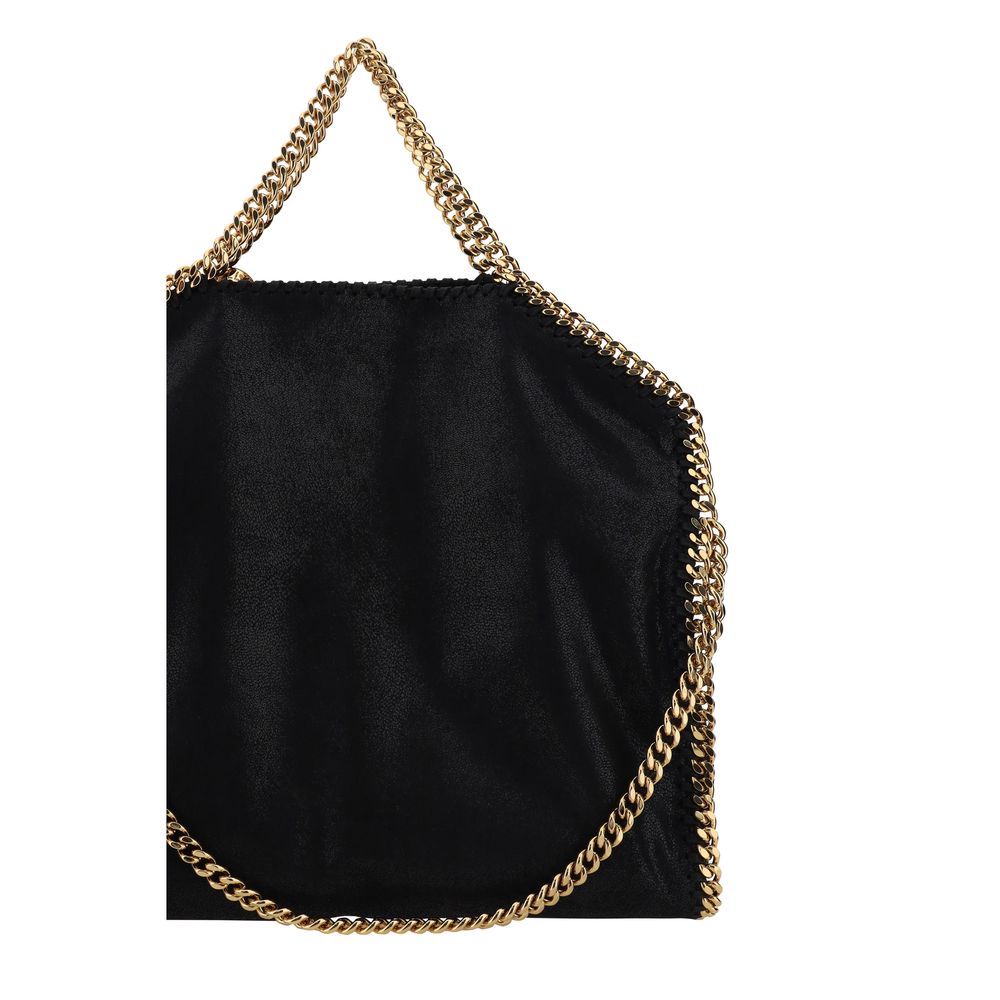 Black Polyester Shoulder Bag