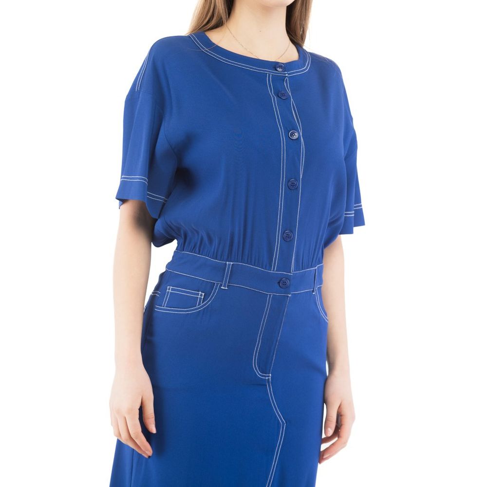 Multicolor Marabou Casual Dress