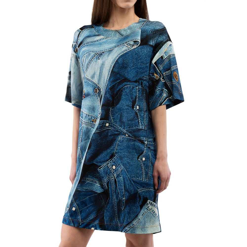 Multicolor Viscose Casual Dress