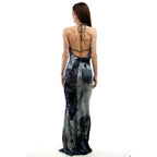 Multicolor Viscose Casual Dress