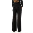 Black Polyester Dress Pants