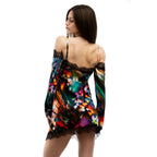 Multicolor Viscose Casual Dress