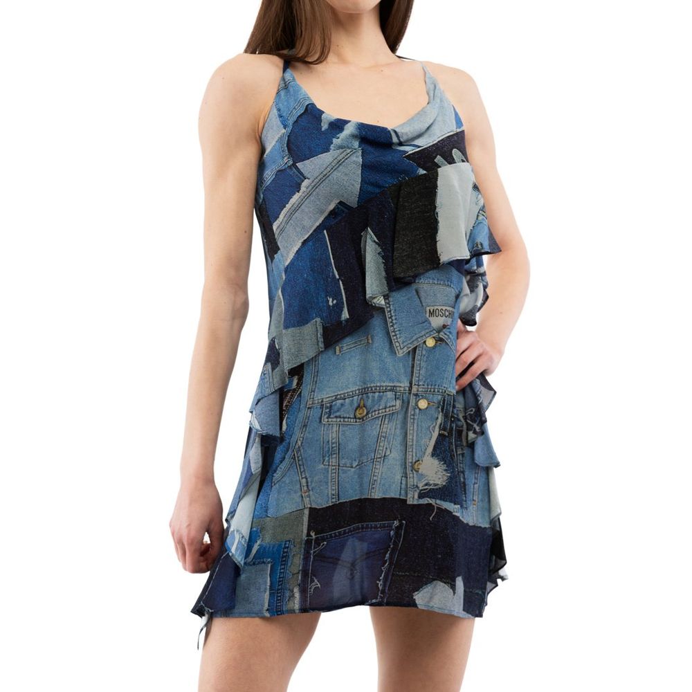 Multicolor Viscose Casual Dress