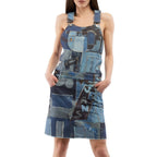 Multicolor Cotton Casual Dress