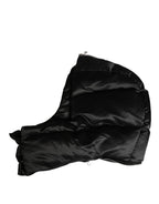 Black Polyester Whole Head Wrap Capello Hat