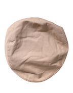 Men Beige Cotton Newsboy Cloth Capello Hat