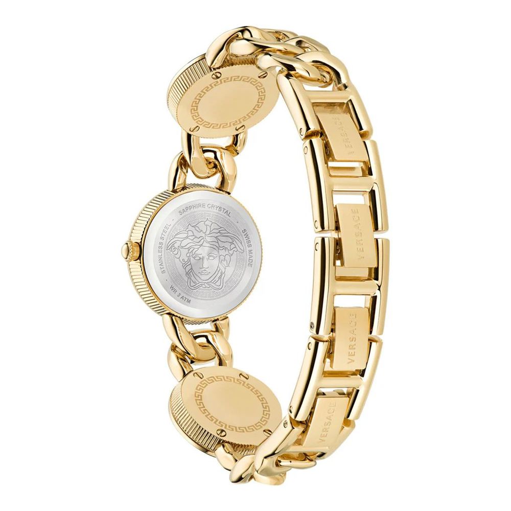 Gold Stainless Steel Dress Watch
