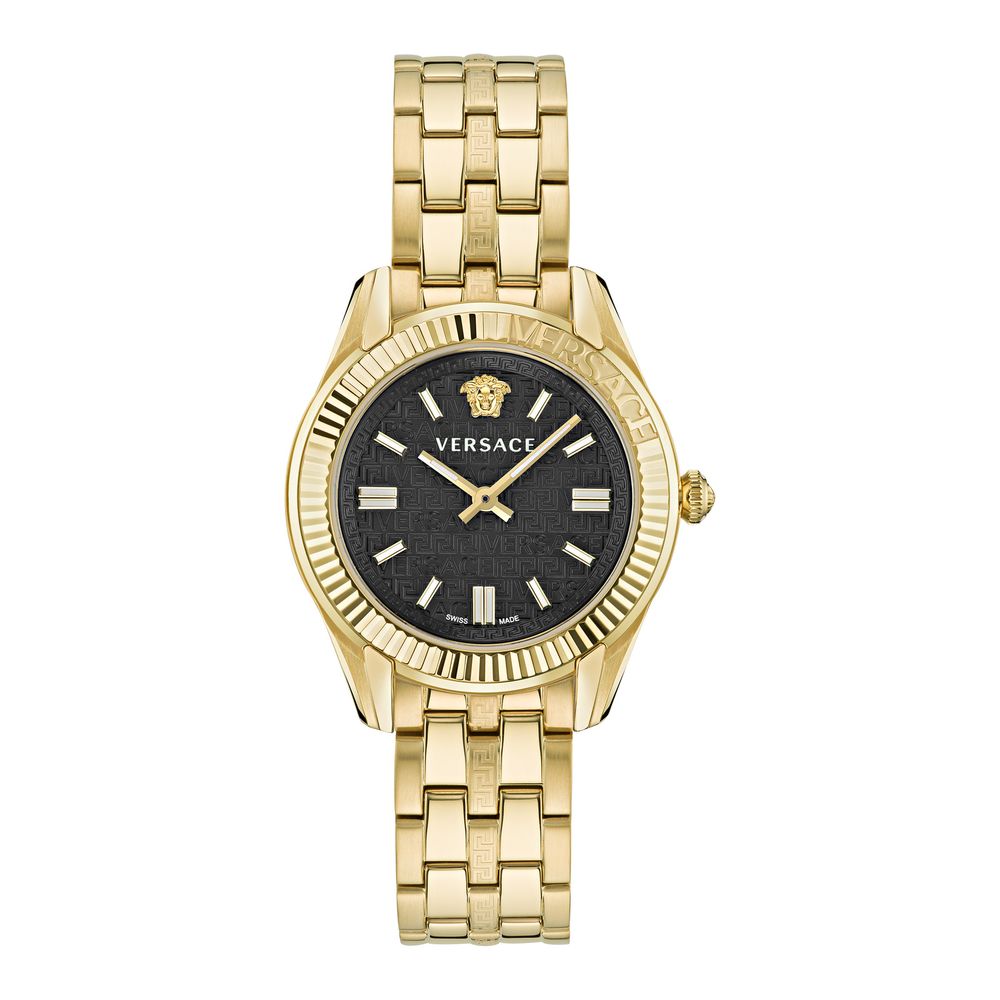 Gold Stainless Steel Dress Watch