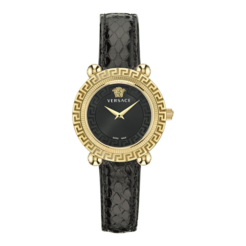 Black Fur Dress Watch