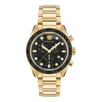 Gold Stainless Steel Dress Watch