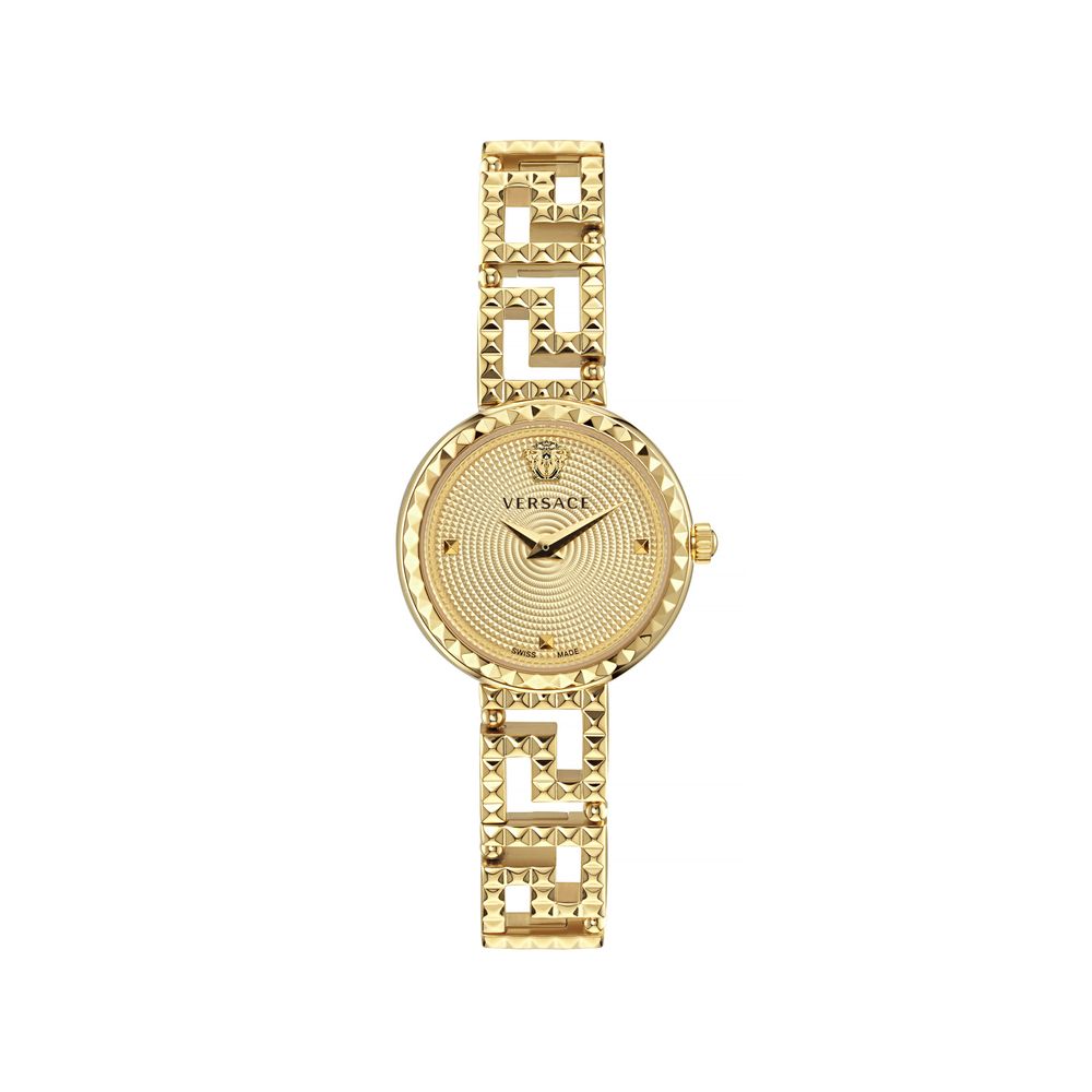Gold Stainless Steel Dress Watch