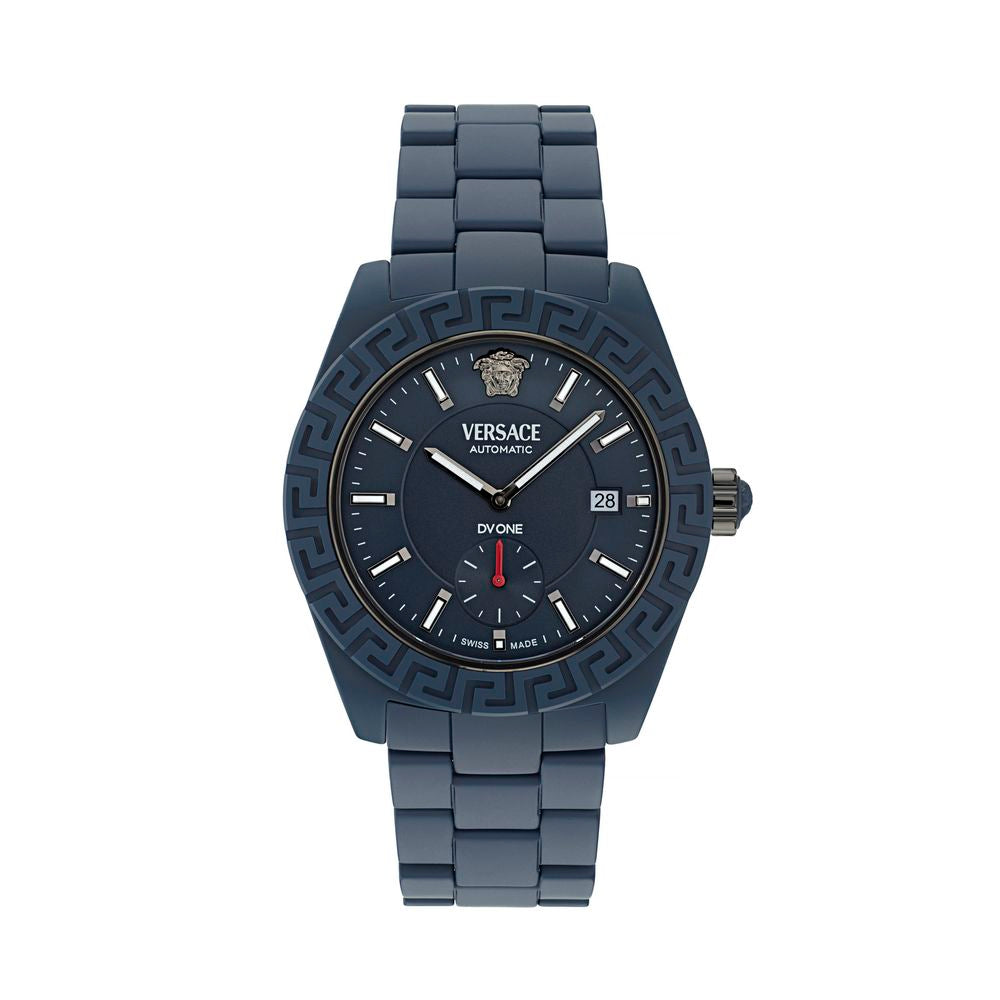 Blue Ceramic Dress Watch