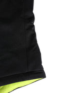 Men Black Polyester Knitted Bucket Capello Hat