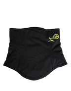 Men Black Polyester Knitted Bucket Capello Hat