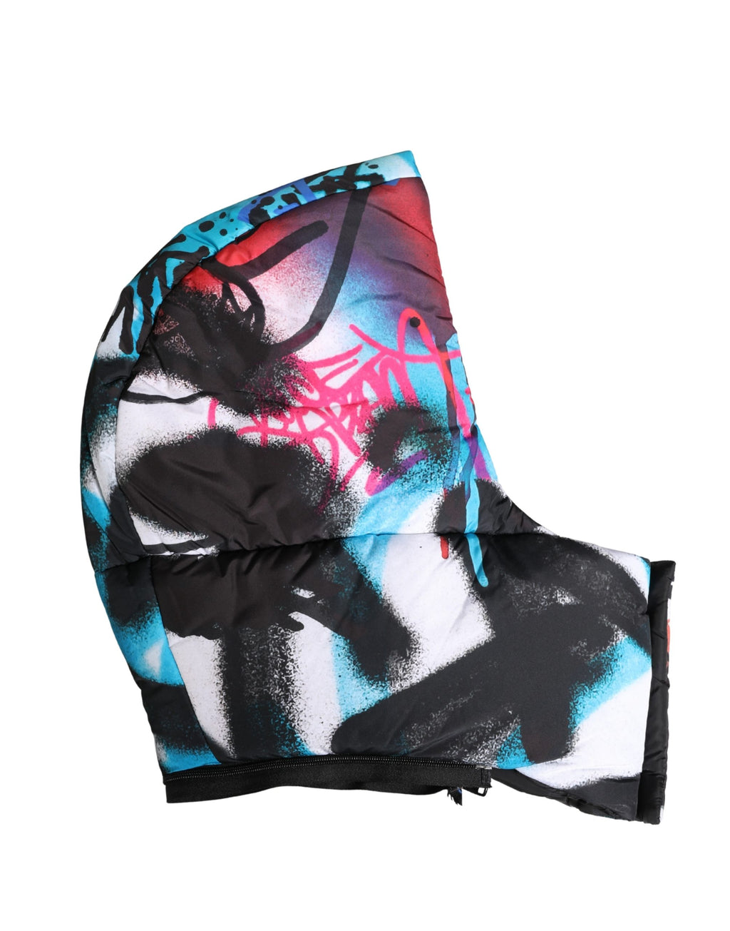 Multicolor Graffiti Whole Head Wrap Capello Hat