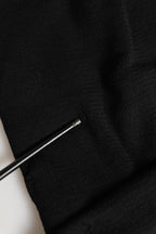 Men Black 100% Wool Winter Warmer Beanie Capello Hat