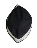 Black Cotton Plastic Fisherman Bucket Capello Hat