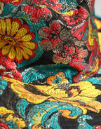 Men Multicolor Brocade Wide Brim Fisherman Capello Hat