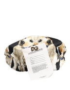 Men Black Dog Cotton Newsboy Cloth Capello Hat