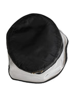 Men Black Plastic Fisherman Bucket Capello Hat
