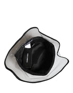 Men Black Plastic Fisherman Bucket Capello Hat