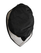 Men Black Plastic Fisherman Bucket Capello Hat